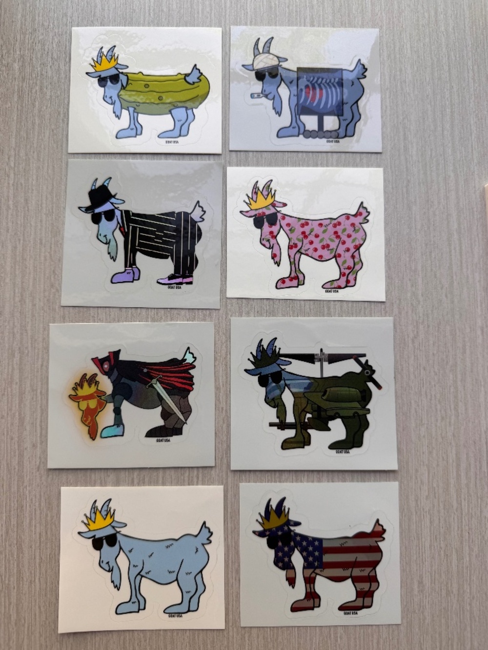 GOAT STICKER SET